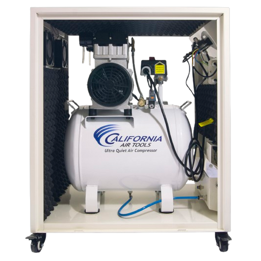 California Air Tools 10020SPC 2.0 HP 10 Gallon Oil-Free Air Compressor with Soundproof Cabinet
