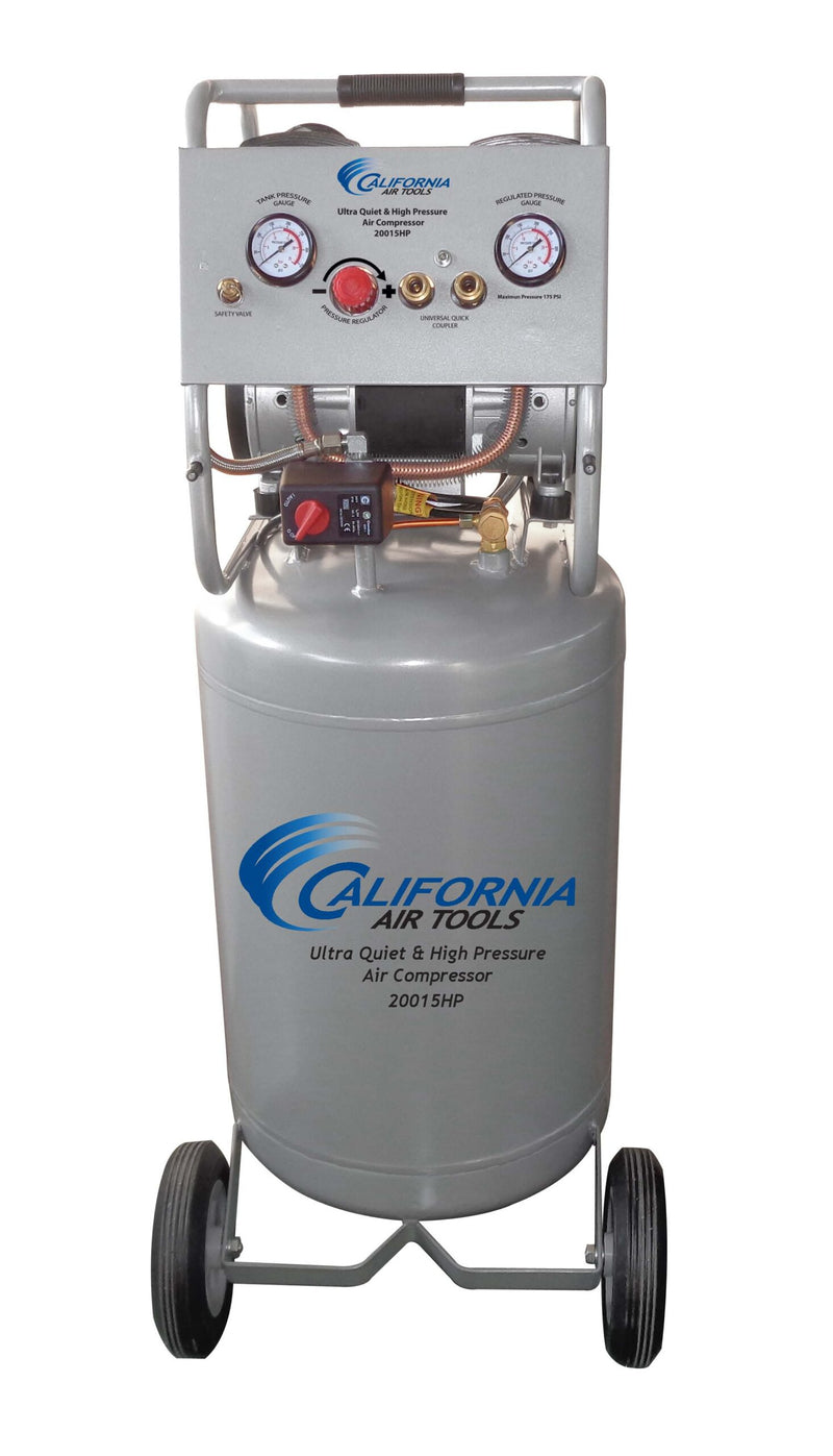 CALIFORNIA AIR TOOLS 20015HP Ultra Quiet, Oil-Free 1.5 Hp High Pressure Air Compressor