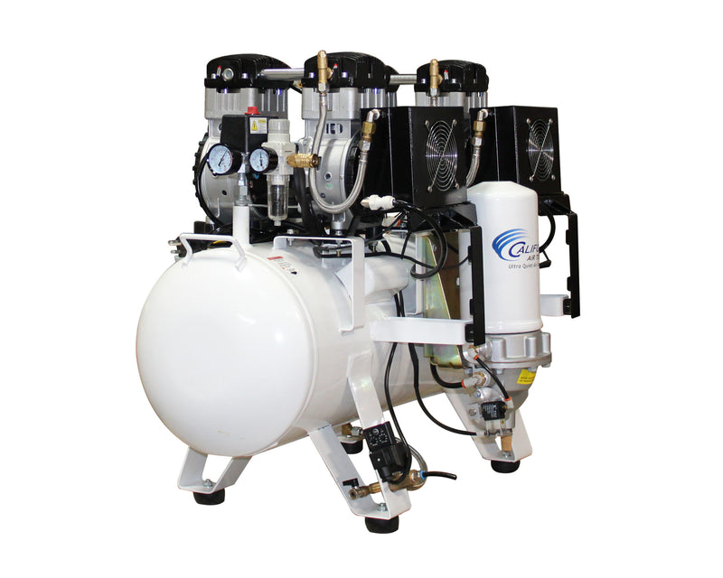 CALIFORNIA AIR TOOLS 20040DCAD Powerful 4.0 Hp Ultra Quiet & Oil-Free 20 Gallon Air Compressor﻿ with 80% Air Drying System and Automatic Drain Valve