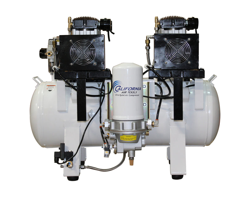 CALIFORNIA AIR TOOLS 20040DCAD Powerful 4.0 Hp Ultra Quiet & Oil-Free 20 Gallon Air Compressor﻿ with 80% Air Drying System and Automatic Drain Valve