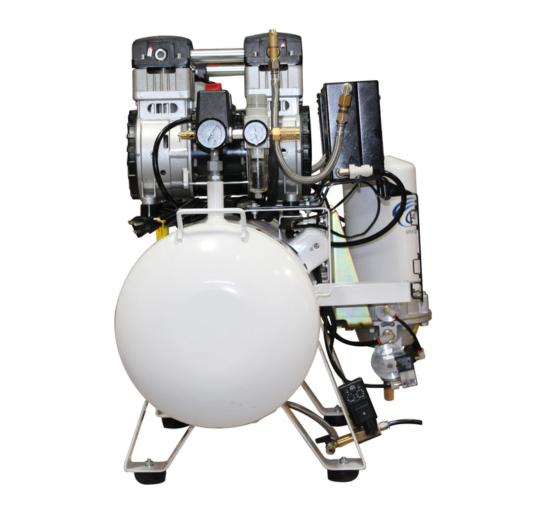 California Air Tools 20040DCADC 4.0 HP 20 Gallon Oil-Free Air Compressor with Air Dryer and Automatic Drain 220V
