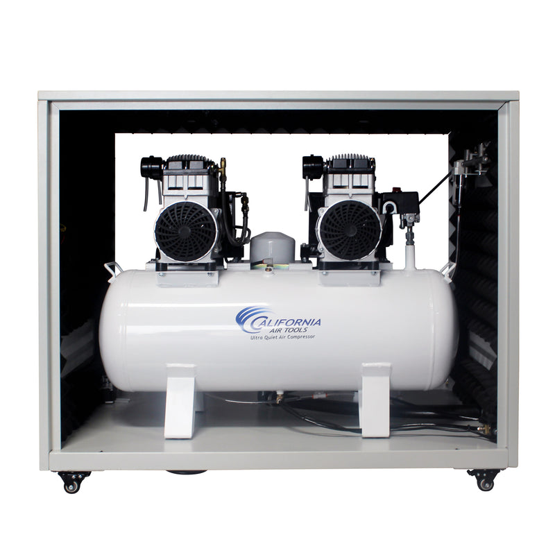 California Air Tools 20040DSPCADC 4.0 HP 20 Gallon Oil-Free Air Compressor with 98% Air Drying System, Auto Drain, and Soundproof Cabinet