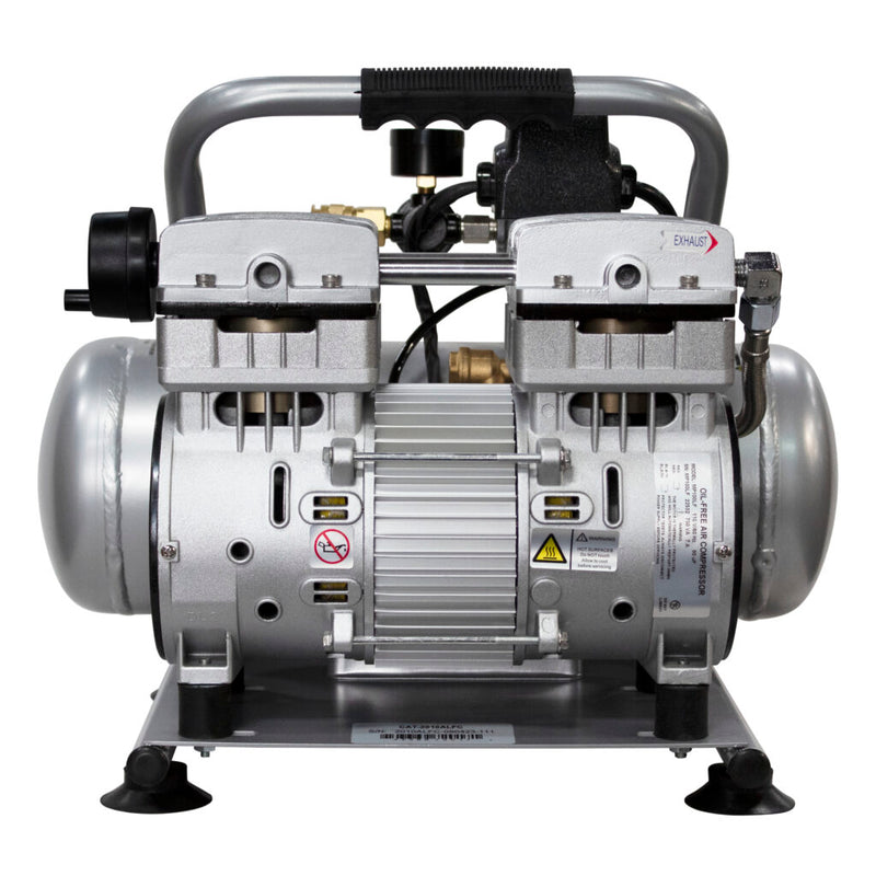 CALIFORNIA AIR TOOLS 2010ALFC Ultra Quiet 1.0 Hp, Oil-Free, Lightweight 2-Gallon Air Compressor (Industrial Series)