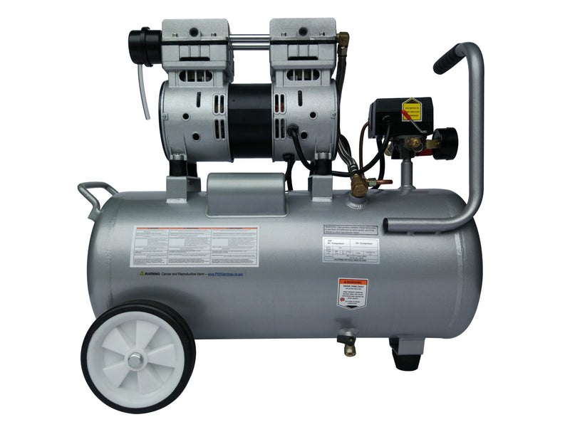 CALIFORNIA AIR TOOLS 8010A Ultra Quiet 1.0 Hp, Oil-Free, Lightweight Aluminum 8-Gallon Air Compressor
