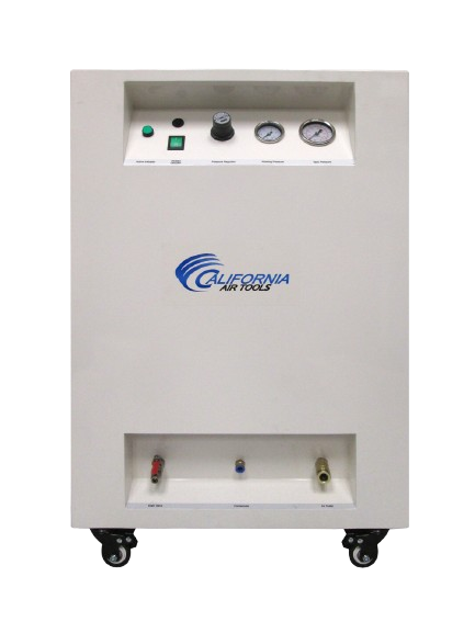 California Air Tools 8010SPC 1.0 HP 8 Gallon Oil-Free Air Compressor with Soundproof Cabinet