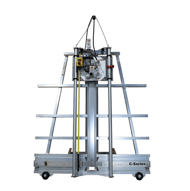 6480-20C4 Panel Saw with 50 inch Max Cutting Height, Stand and wheels included