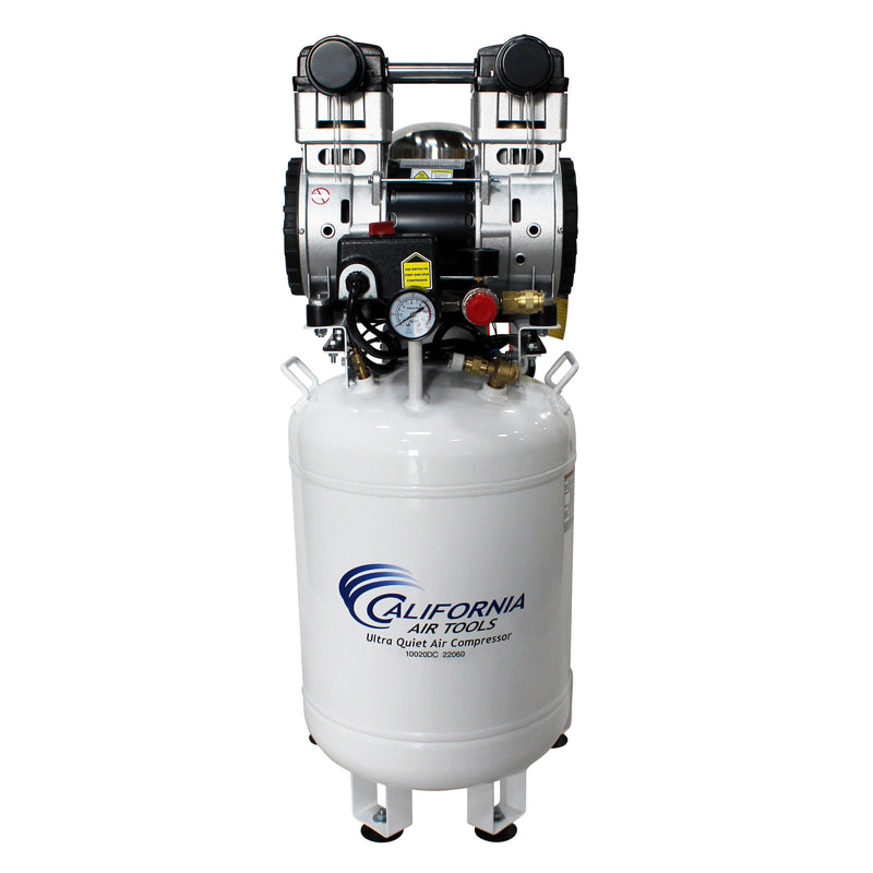California Air Tools 10020DC-22060 2 HP 10 Gallon Oil-Free Air Compressor with 80% Air Dryer