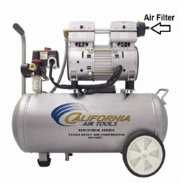 CALIFORNIA AIR TOOLS 6010LFC Ultra Quiet 1.0 Hp, Oil-Free, Lightweight 6-Gallon Air Compressor (Industrial Series)
