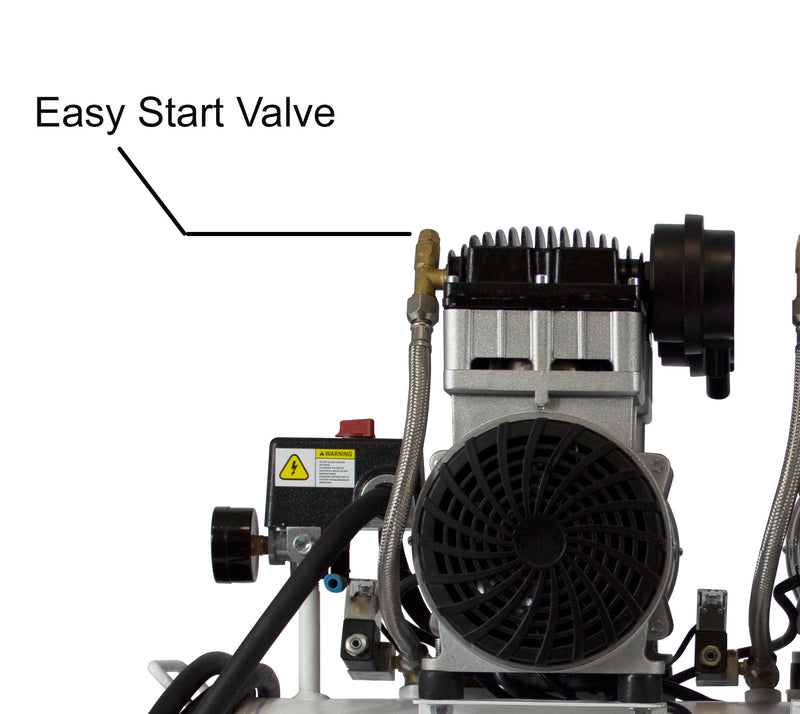 California Air Tools 20060CAD 6.0 HP 20 Gallon Oil-Free Air Compressor with Automatic Drain 220V