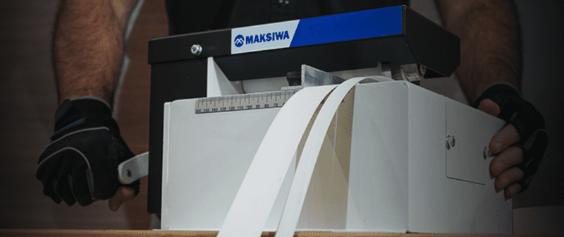 Maksiwa F.160 Manual Edge Tape Slitter