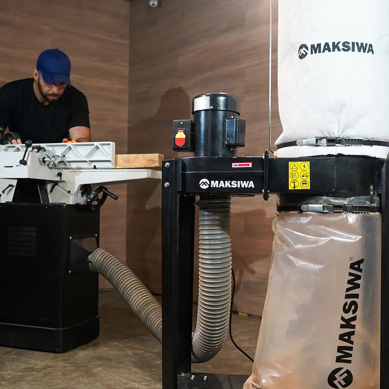 Maksiwa Dust Collector 1HP - 1 Entry Single Phase