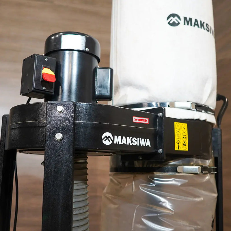 Maksiwa Dust Collector 1HP - 1 Entry Single Phase