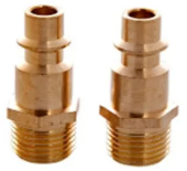 Quick Connect Male (Industrial) 1/4″ Hose Connector (2 pk)