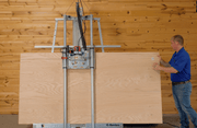 4x8 panel on C-series panel saw with ripcut
