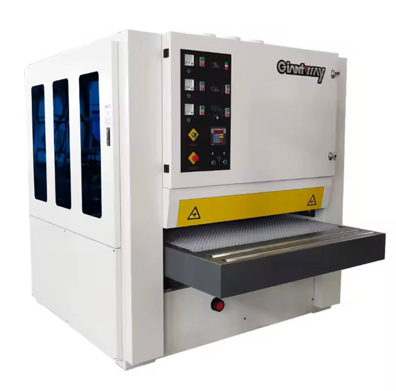 Wide Belt Sander with Three Heads