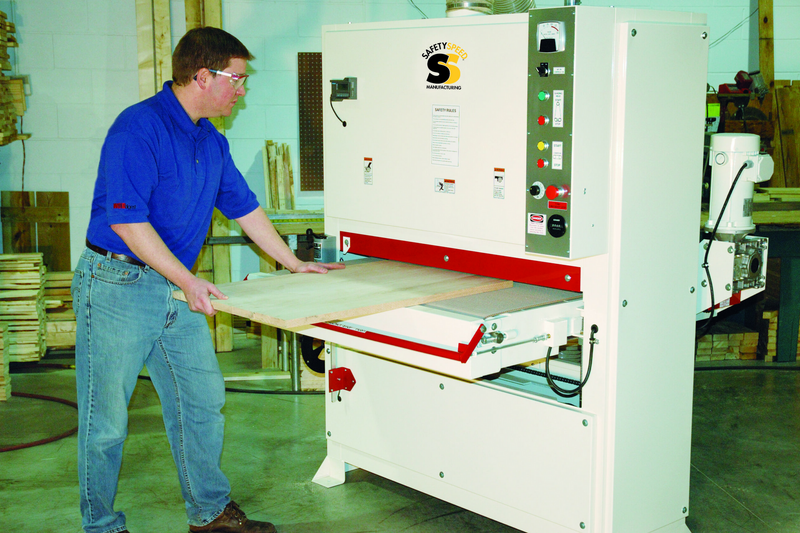 Safety Speed 43″ Wide Belt Sander