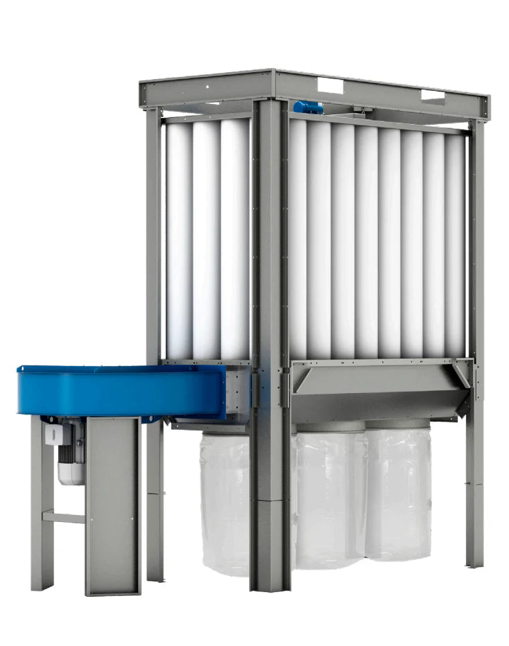 COIMA USA SHK-3 10 HP / 5000 CFM Enclosureless Dust Collector with Shaker