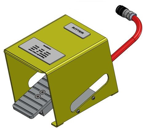 Ritter Foot Pedal, Treadle Assembly, Pedal
