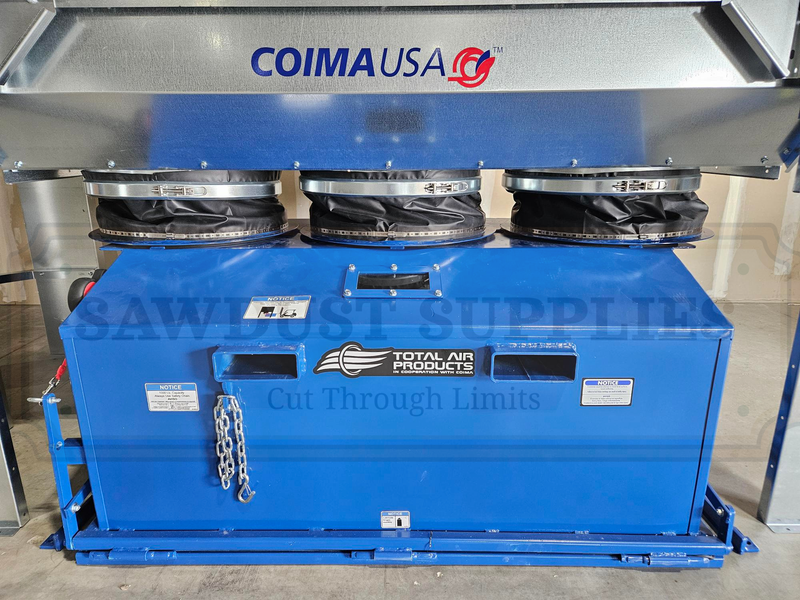 COIMA USA SHK-3 10 HP / 5000 CFM Enclosureless Dust Collector with Shaker