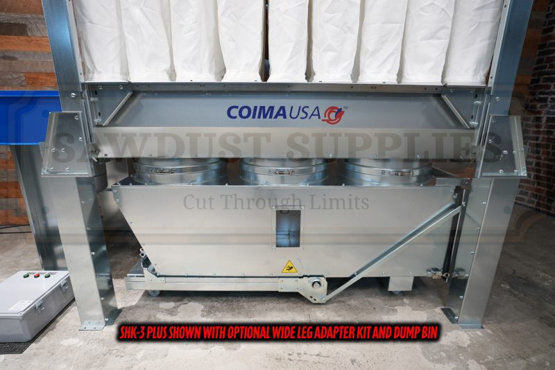 COIMA USA SHK-3 10 HP / 5000 CFM Enclosureless Dust Collector with Shaker