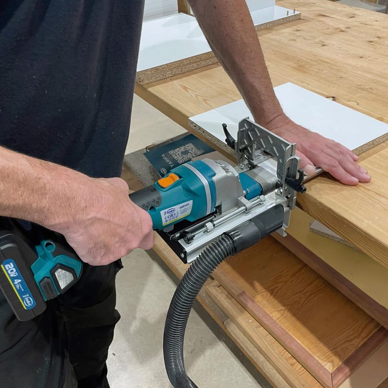 Virutex Cordless Dowel Jointer TWOO ABB400 (With 2 Batteries & Charger) 7900801