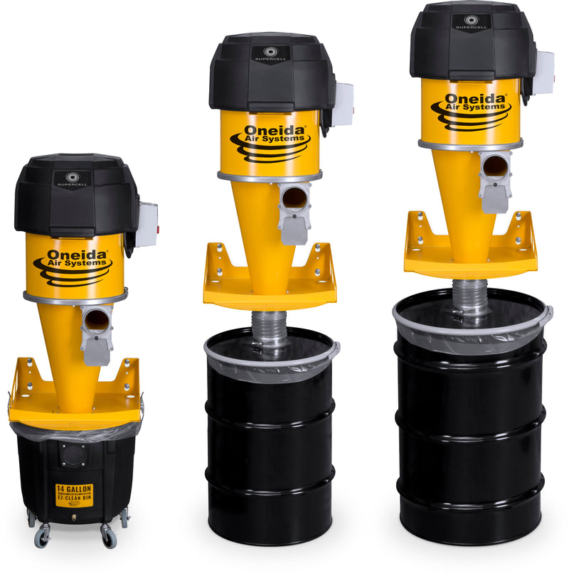 Oneida Supercell High-Pressure HEPA-GFM Cyclone Dust Collector