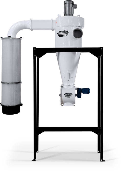 Oneida 5hp High Vacuum Freestanding Cyclone Dust Collector