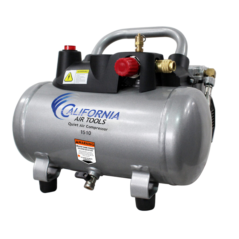 California Air Tools 1510 1 HP 1.5 Gallon Oil-Free Air Compressor
