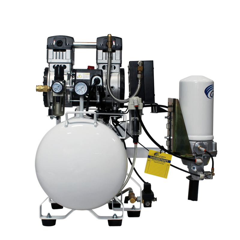 California Air Tools 10020HDCADC 2 HP 10 Gallon Oil-Free Air Compressor with 98% Air Drying System and Automatic Drain Valve