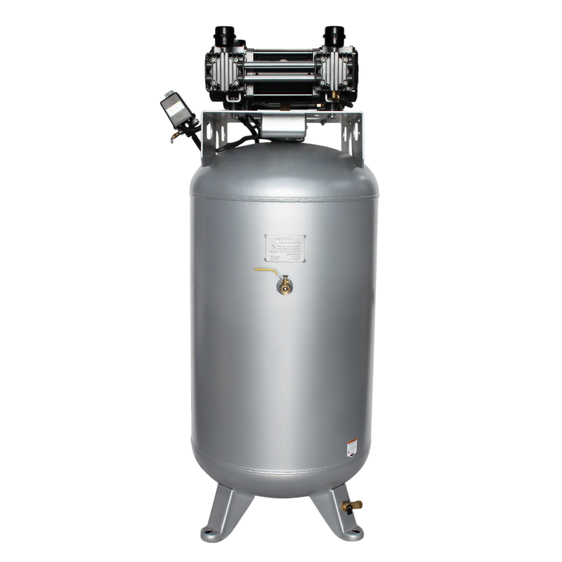 California Air Tools 80060C 6.0 HP 80 Gallon Oil-Free Stationary Air Compressor