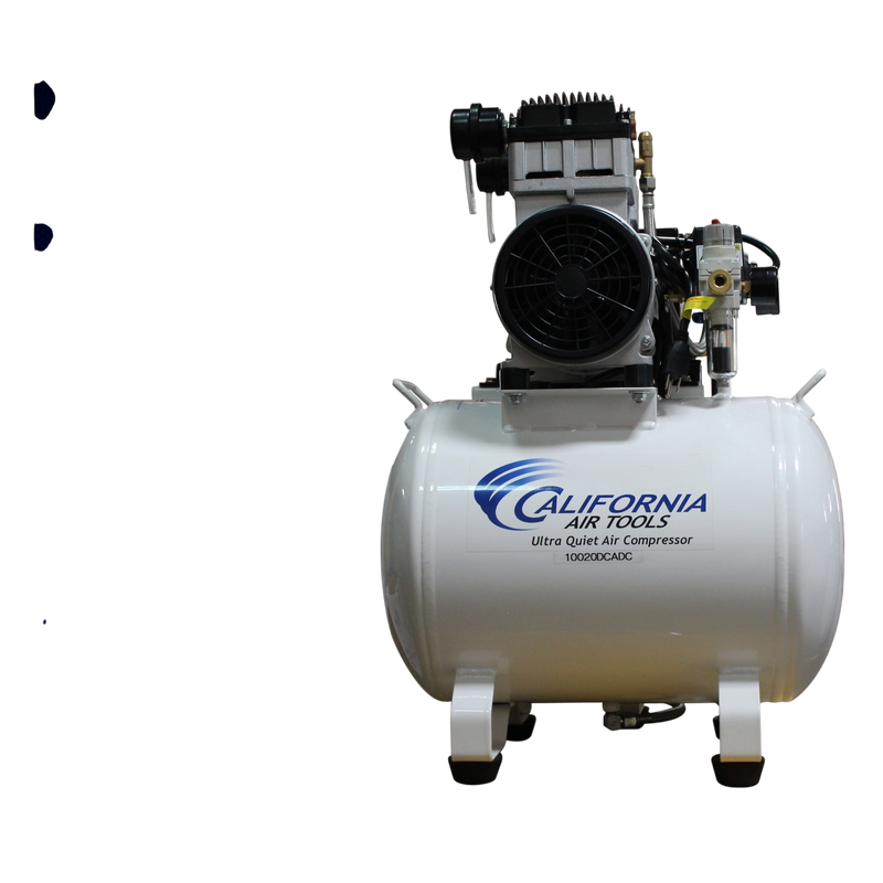 California Air Tools 10020HDCADC 2 HP 10 Gallon Oil-Free Air Compressor with 98% Air Drying System and Automatic Drain Valve