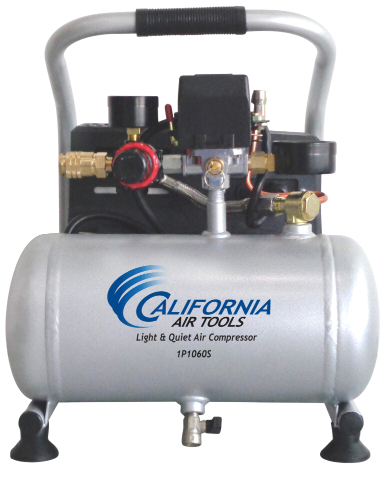 California Air Tools 1P1060S 0.6 HP 1 Gallon Oil-Free Portable Air Compressor