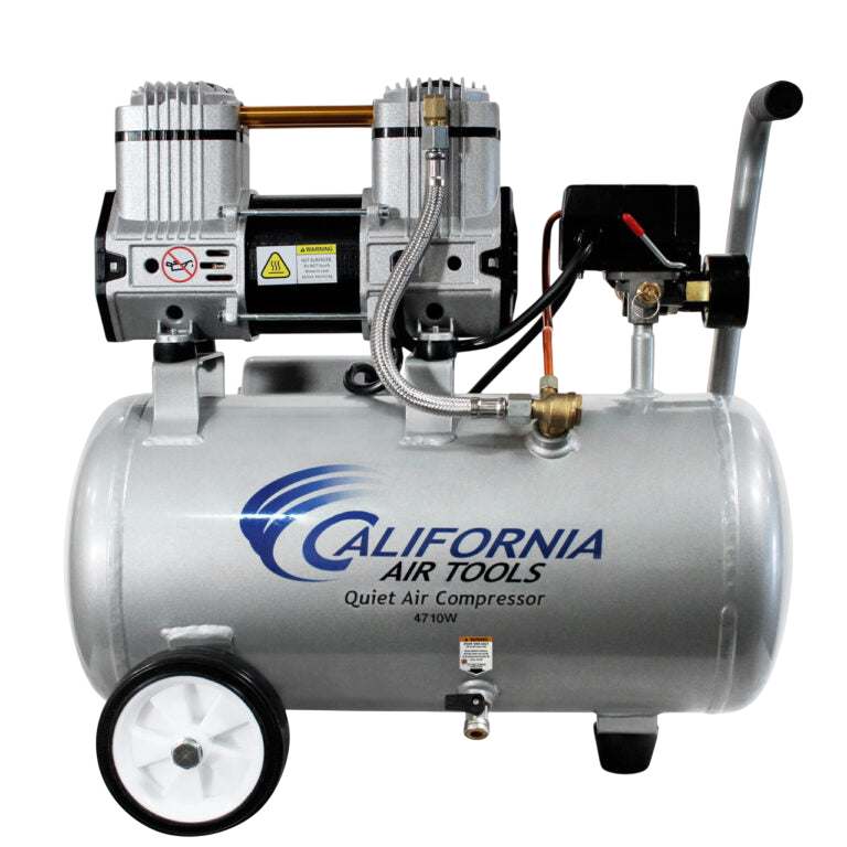 California Air Tools 4710W 1 HP 4.7 Gallon Oil-Free Air Compressor