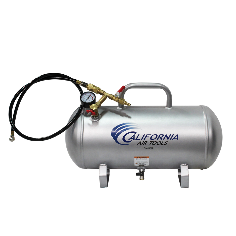 California Air Tools AUX05S 5 Gallon Portable Auxiliary Air Tank