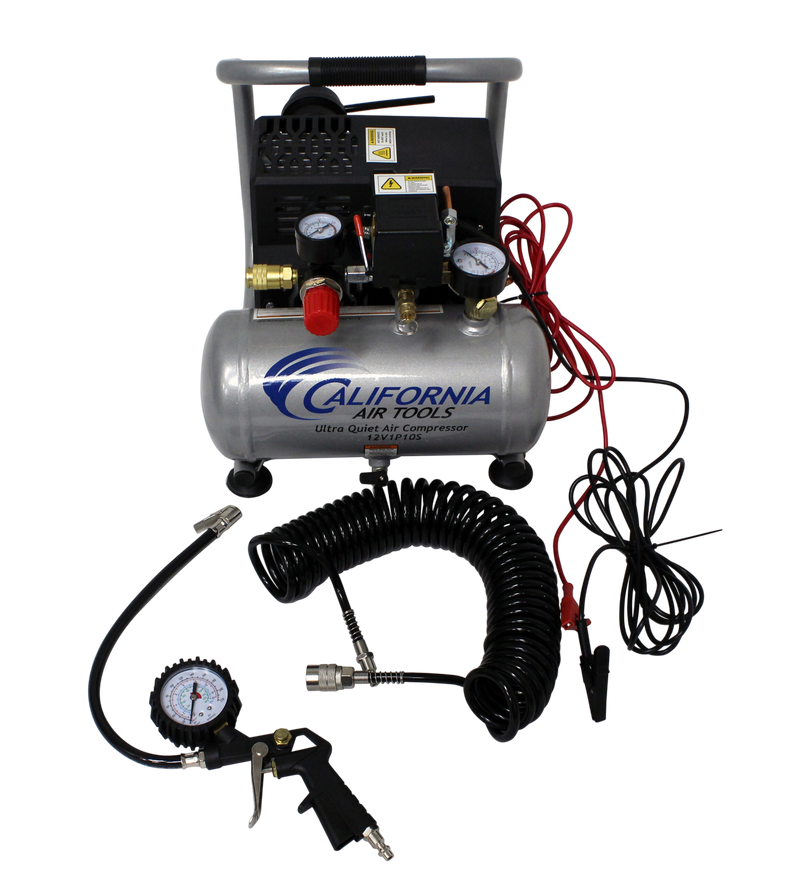 California Air Tools 12V1P10S 12-Volt Portable Air Compressor – 1 Gallon