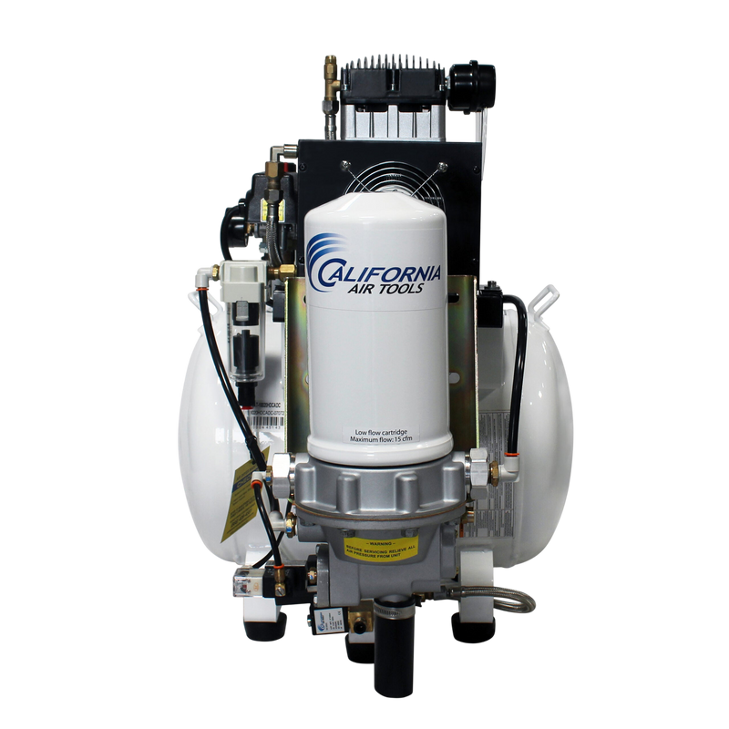 California Air Tools 10020HDCADC 2 HP 10 Gallon Oil-Free Air Compressor with 98% Air Drying System and Automatic Drain Valve