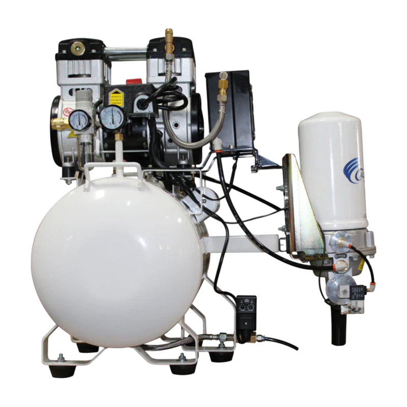 California Air Tools 10020HDCADC-22060 2 HP 10 Gallon Oil-Free Air Compressor with Air Dryer & Automatic Drain (220V)