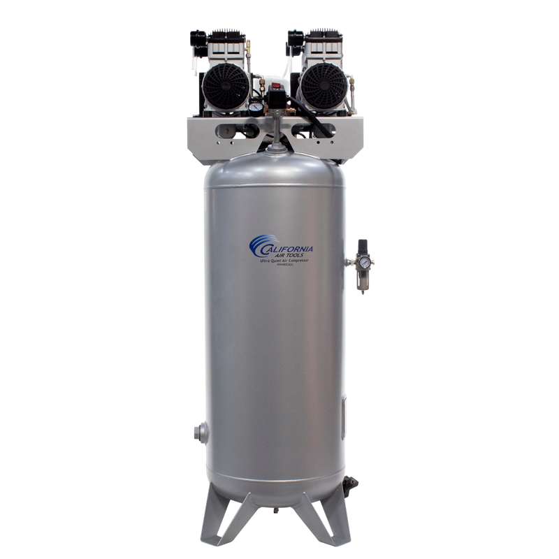 California Air Tools 60040DCADC 4.0 HP 60 Gallon Oil-Free Air Compressor with 98% Air Drying System
