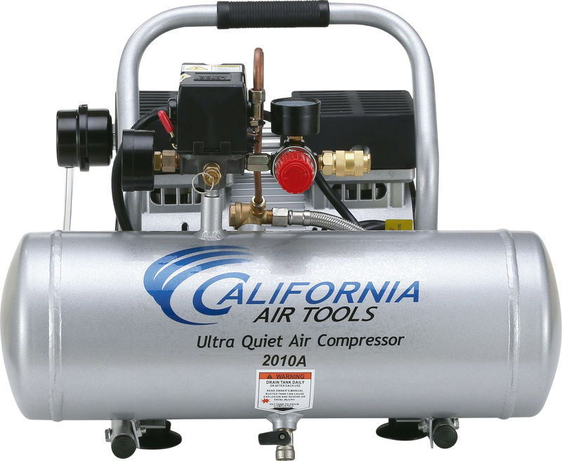 California Air Tools 2010A 1 HP 2 Gallon Oil-Free Air Compressor