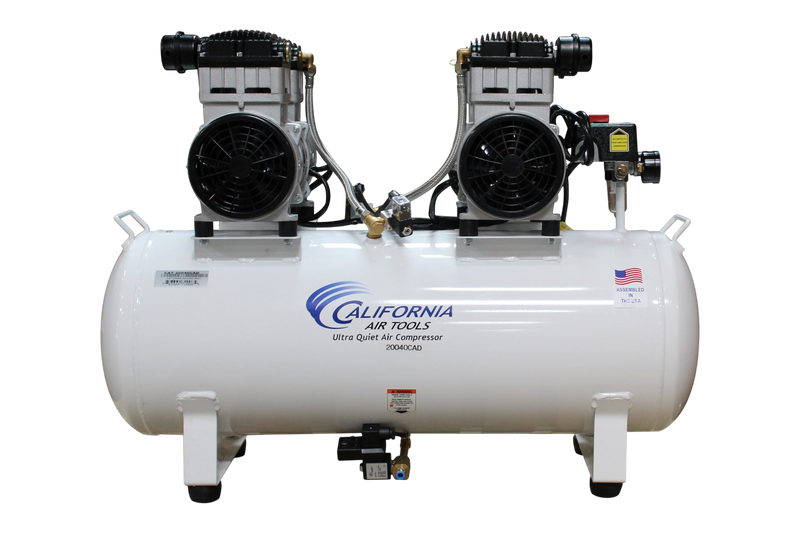 California Air Tools 20040CAD 4.0 HP 20 Gallon Oil-Free Air Compressor with Auto Drain (220V)