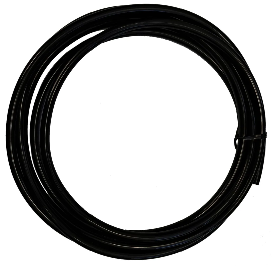8 mm PTFE Black Tubing (10 feet long), Part 180421-10