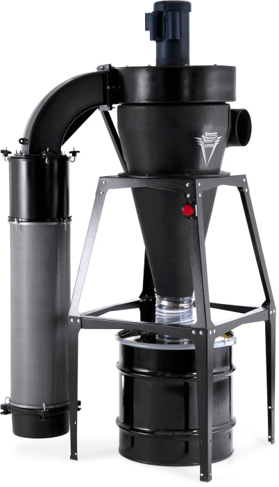 Oneida 3hp 230V V-System 3000 HEPA-GFM Cyclone Dust Collector