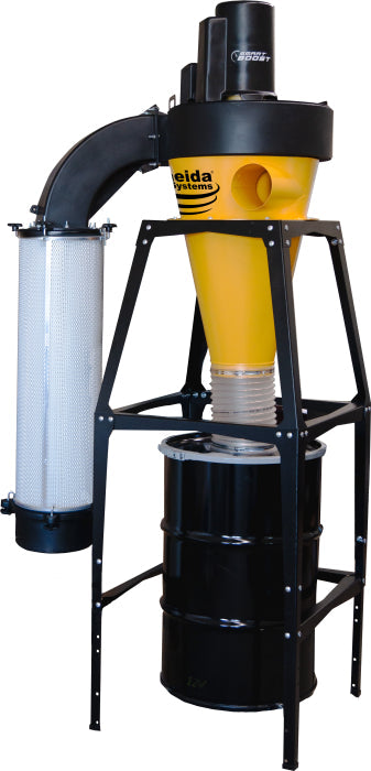 Oneida 3HP V-System 3000 SMART Boost HEPA-GFM Cyclone Dust Collector